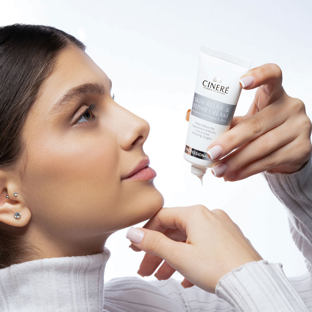 کرم ترمیم‌کننده پوست سینره 40میل