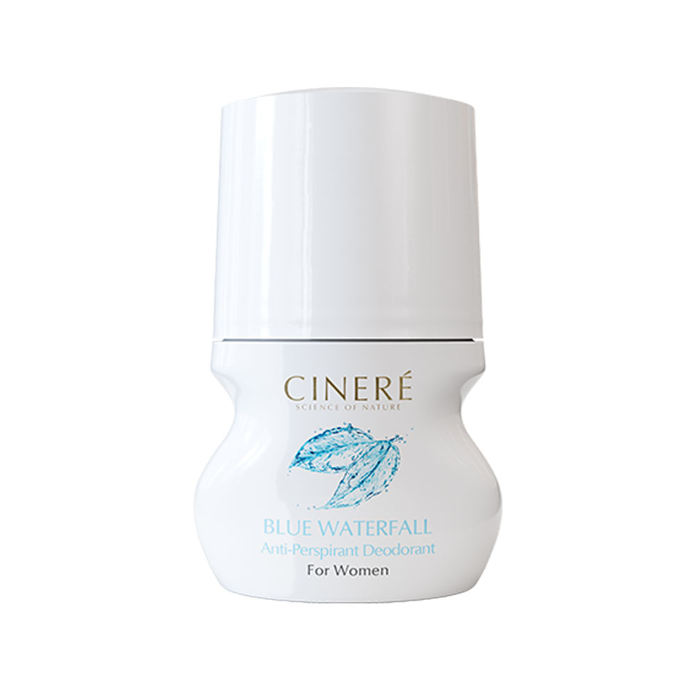 رول ضدتعریق زنانه سینره مدل Blue Waterfall حجم50میل