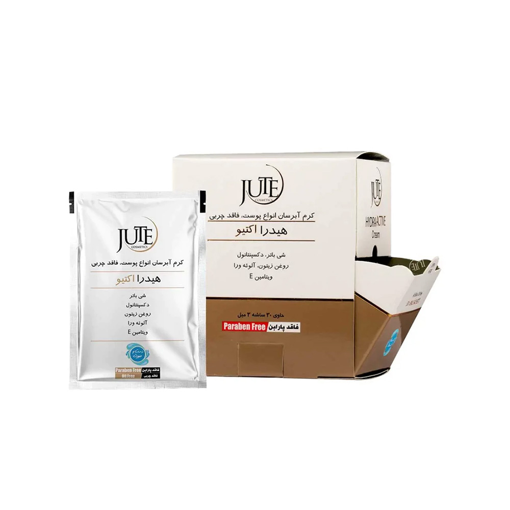 کرم آبرسان ساشه ای ژوت مدل Hydra Active مناسب انواع پوست