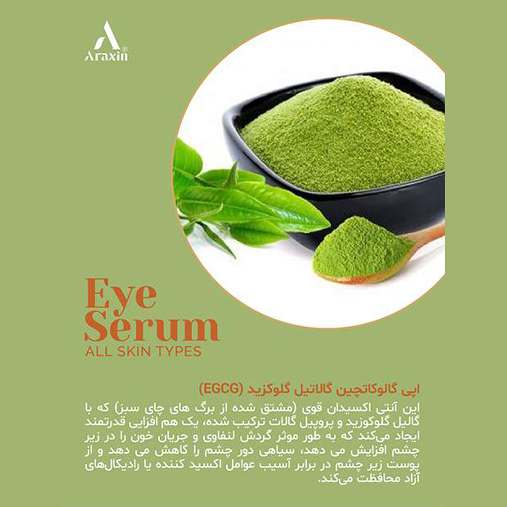 سرم دور چشم 10کاره آراکسین 30میل