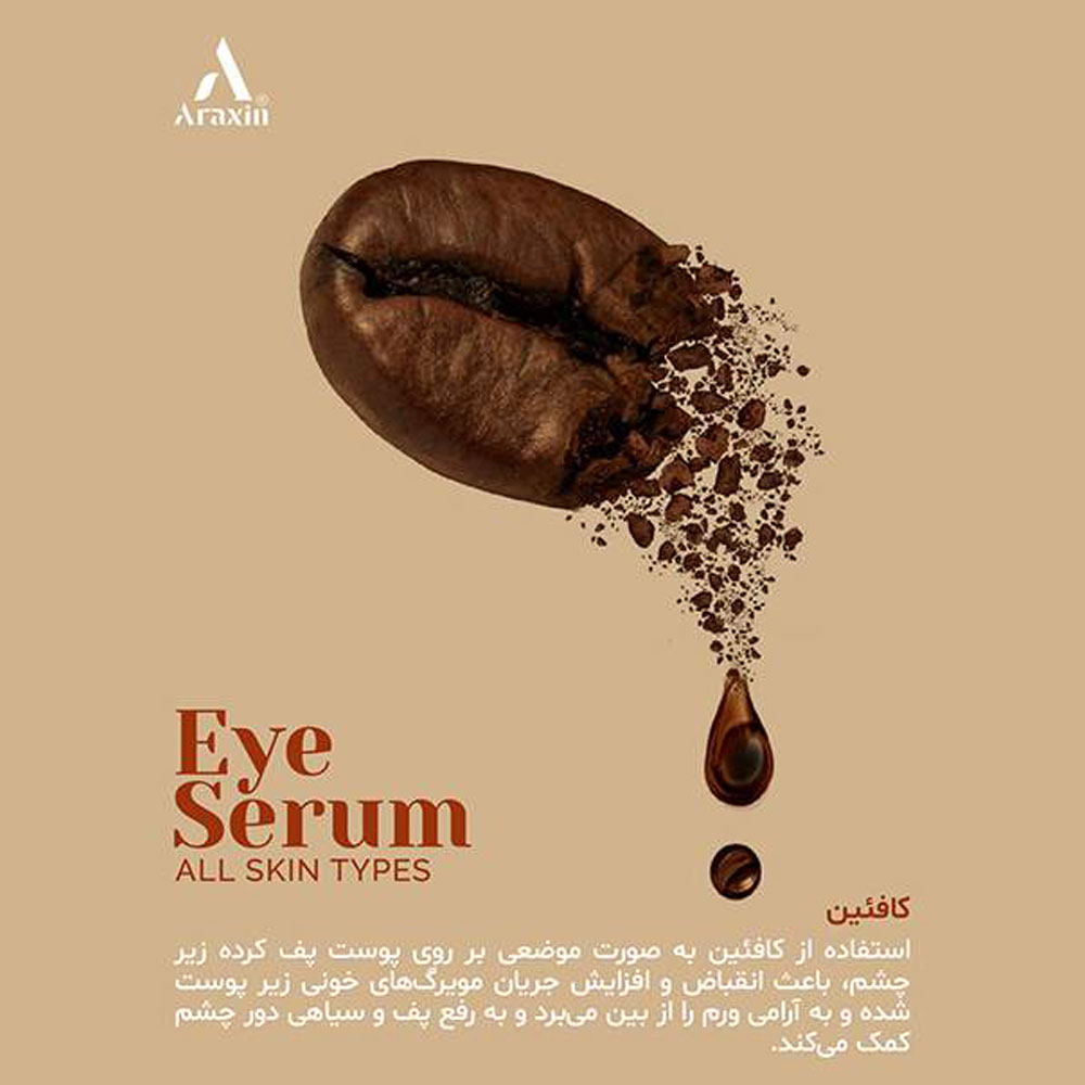 سرم دور چشم 10کاره آراکسین 30میل