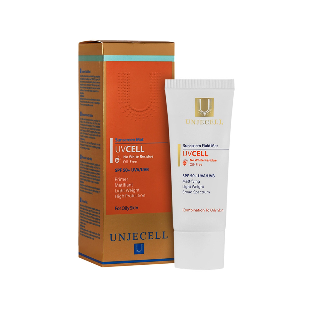 ضد آفتاب مات کننده SPF50 آنژسل مدل Uvcell