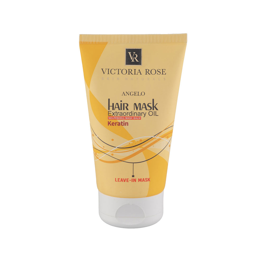 ماسک مو بدون آبکشی ویکتوریا رز  مدل Angelo حاوی کراتین