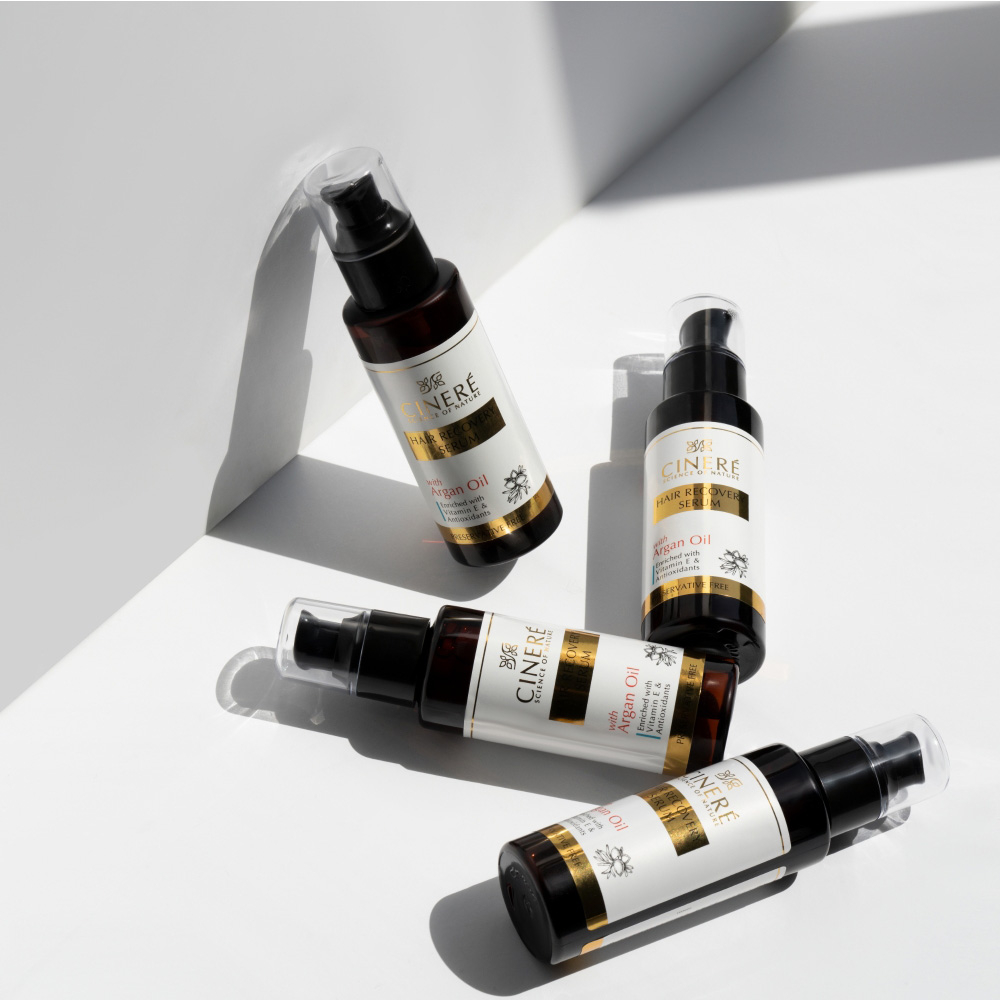 سرم احیا کننده مو روغن آرگان سینره