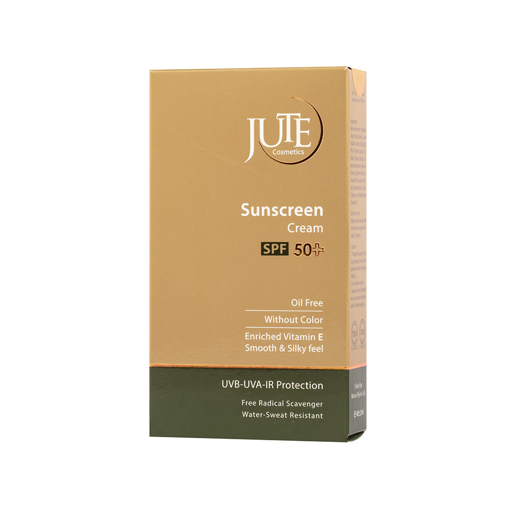 کرم ضد آفتاب بی رنگ SPF50 ژوت مناسب پوست چرب