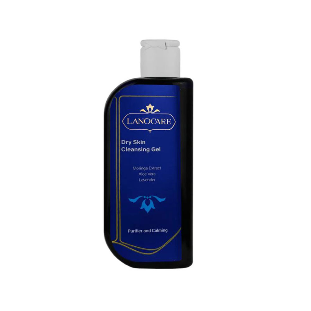 ژل شست و شوی صورت لانوکر مناسب پوست نرمال و خشک