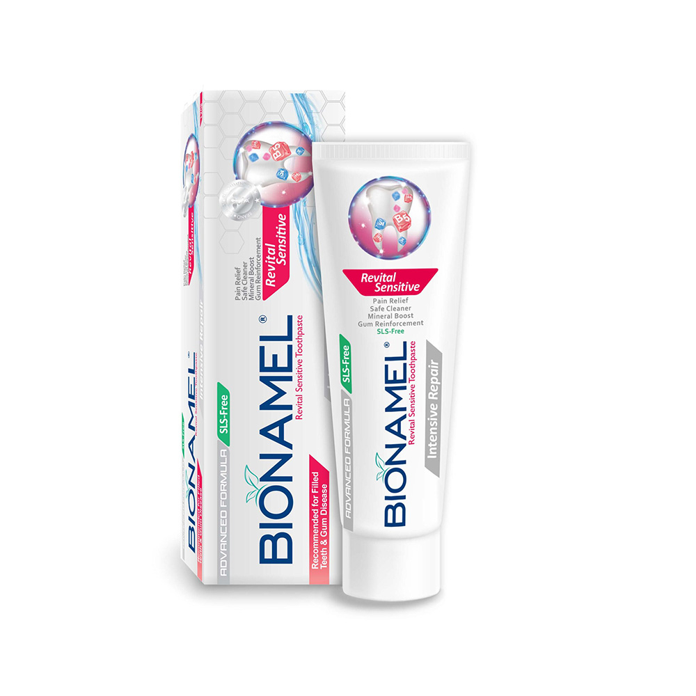 Bionamel Intensive Repair Toothpaste خمير دندان ضد حساسیت بايونمل مناسب دندان های حساس