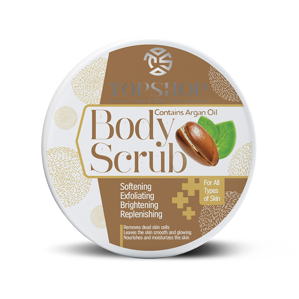 اسکراب بدن تاپ شاپ حاوی روغن آرگان