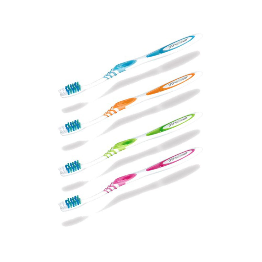 مسواک تريزا مدل Flexible با برس سخت و محافظ