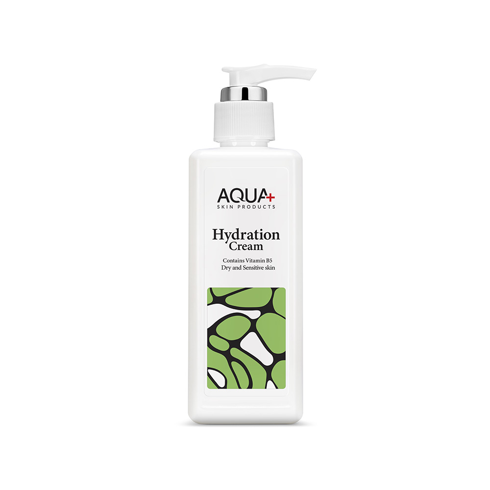 کرم مرطوب کننده ویتامین B5 آکوا پلاس مناسب پوست خشک و حساس