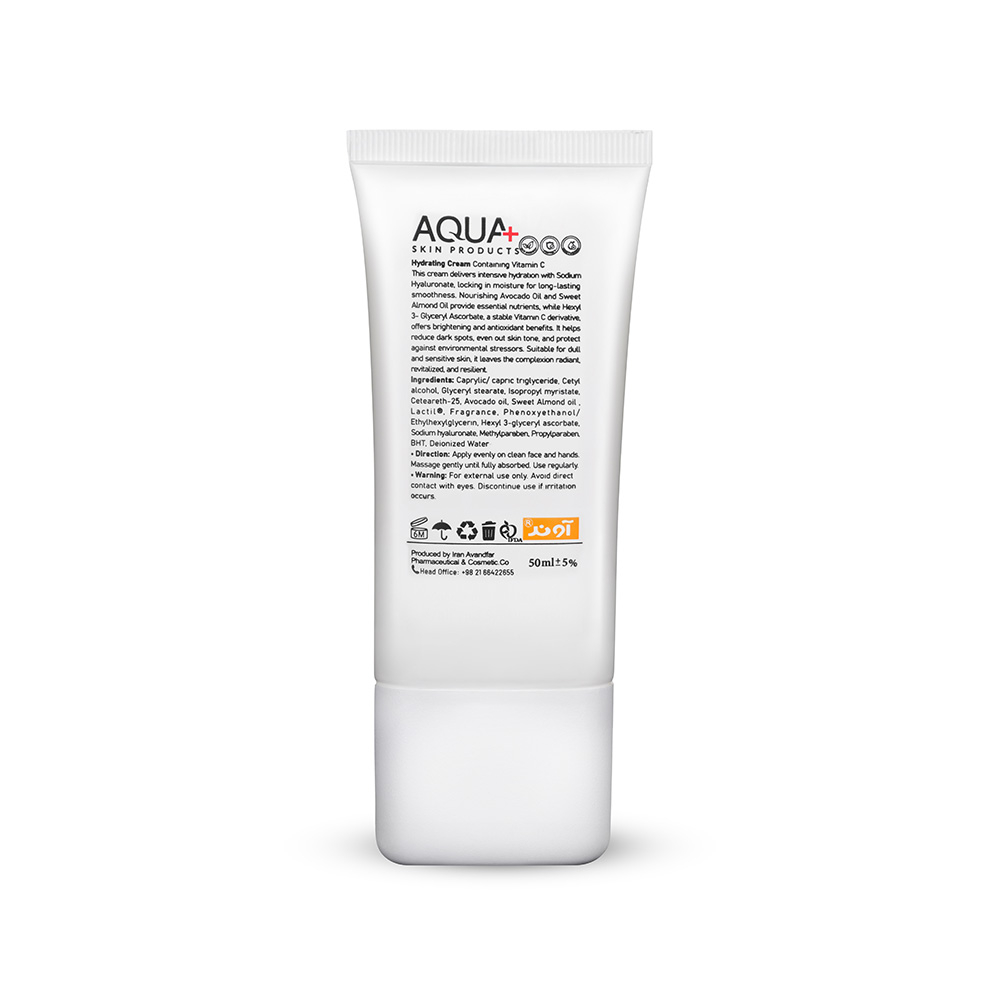 کرم آبرسان و مرطوب کننده ویتامین سی آکوا پلاس