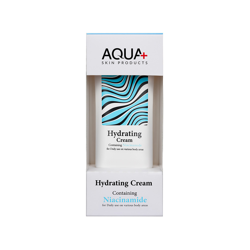 کرم آبرسان و مرطوب کننده نیاسینامید آکوا پلاس مناسب انواع پوست 50 میل