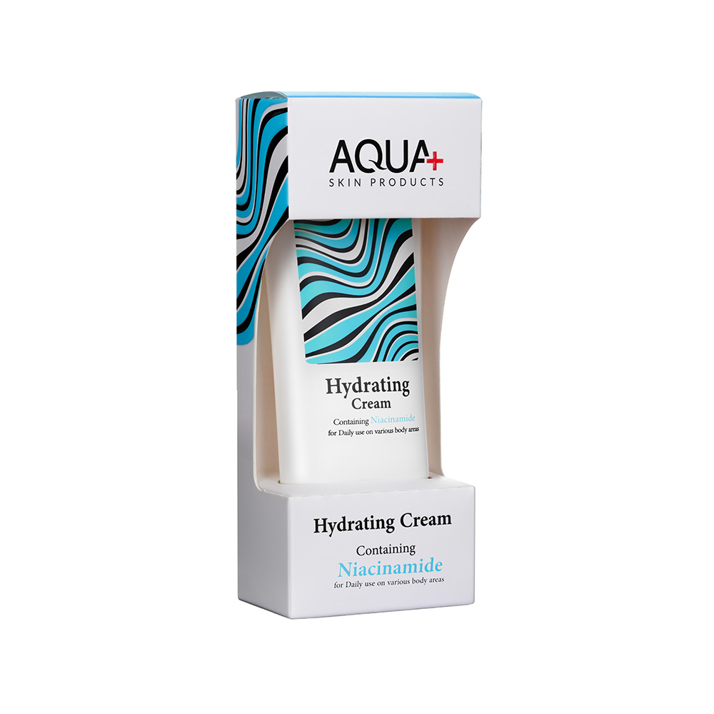 کرم آبرسان و مرطوب کننده نیاسینامید آکوا پلاس مناسب انواع پوست 50 میل