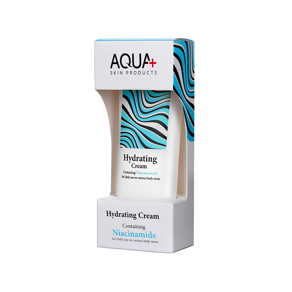 کرم آبرسان و مرطوب کننده نیاسینامید آکوا پلاس مناسب انواع پوست 50 میل