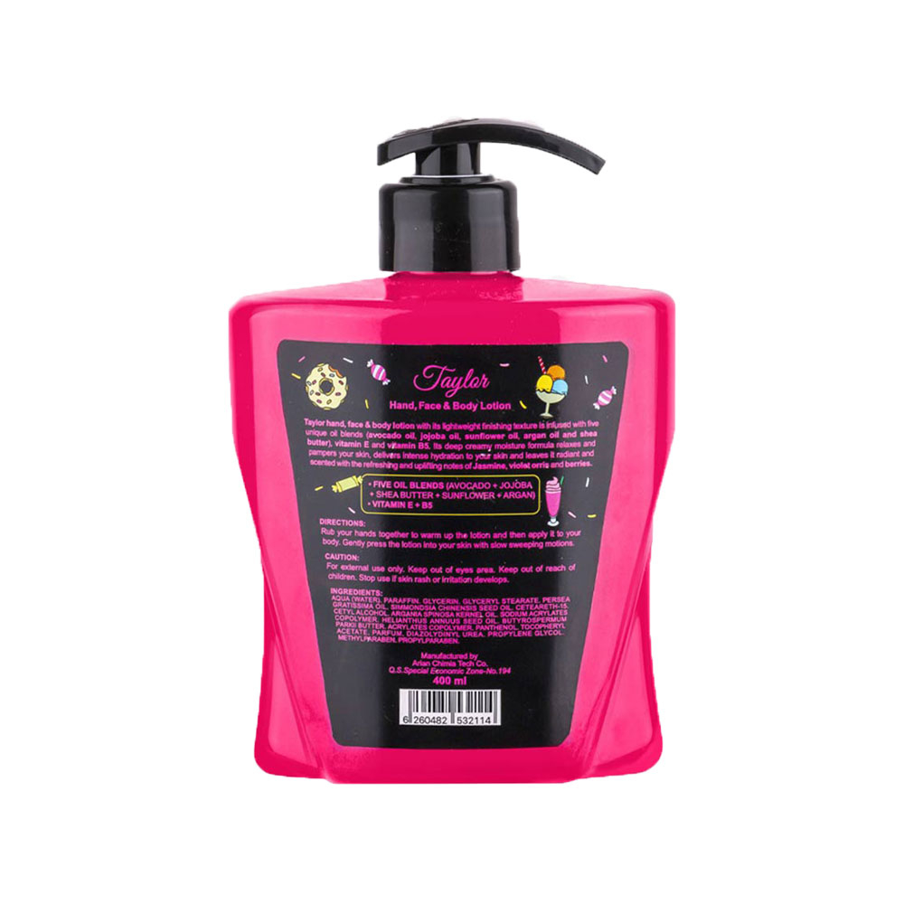 لوسیون صورت و بدن تیلر کالیستا400میل