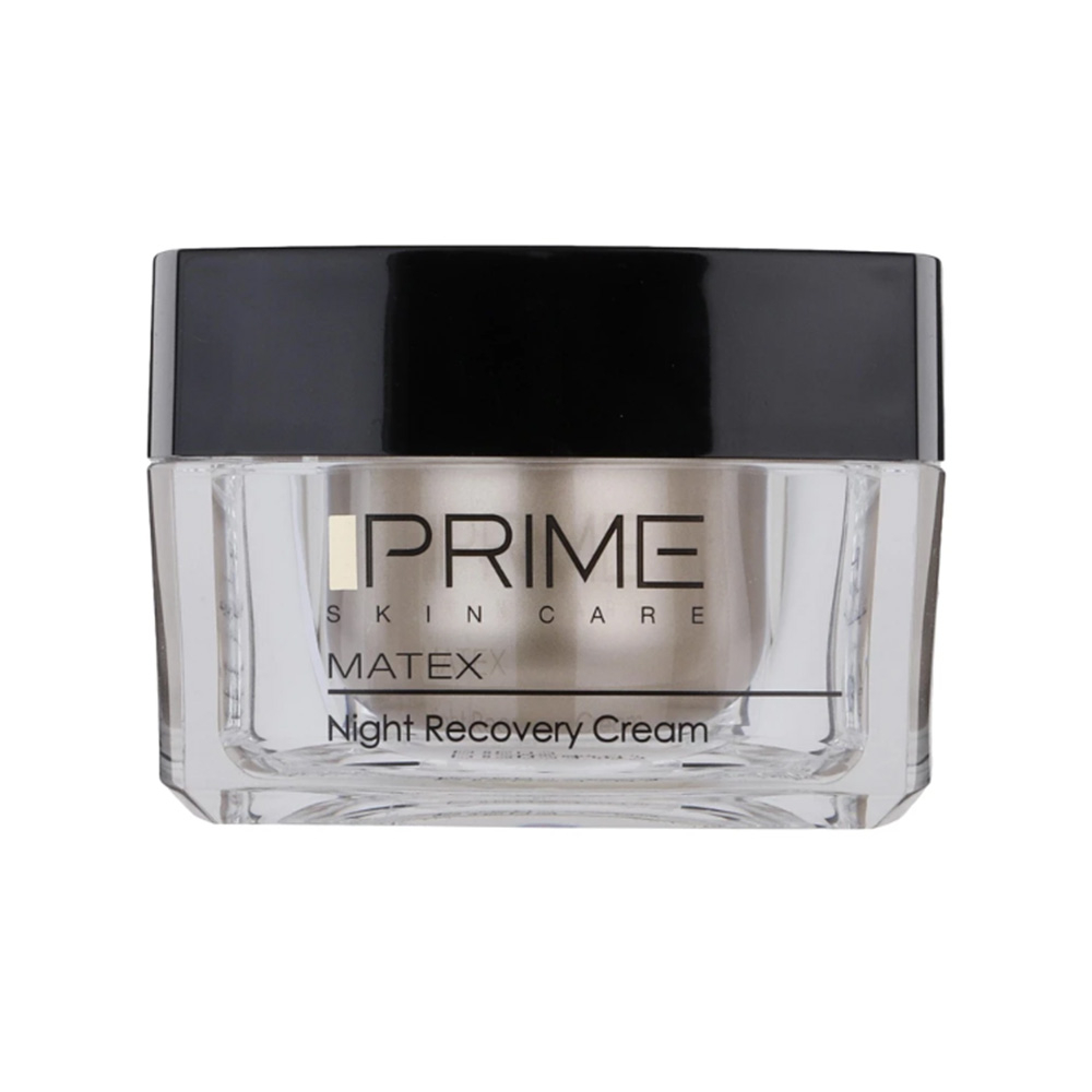 کرم شب ترمیم کننده و ضد چروک پرایم مناسب پوست معمولی و خشک