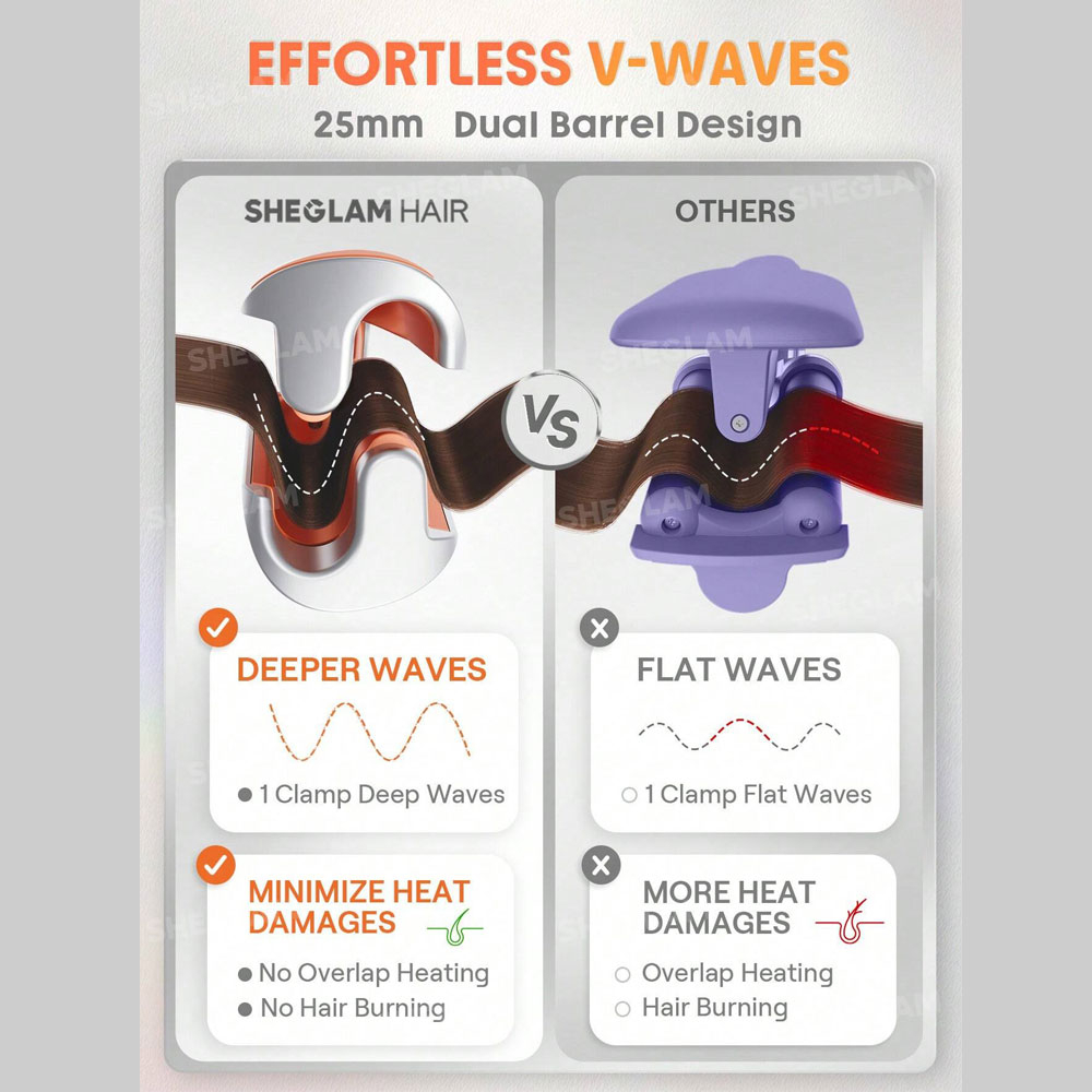 ویور مو شیگلم هیر مدل Beach Babe