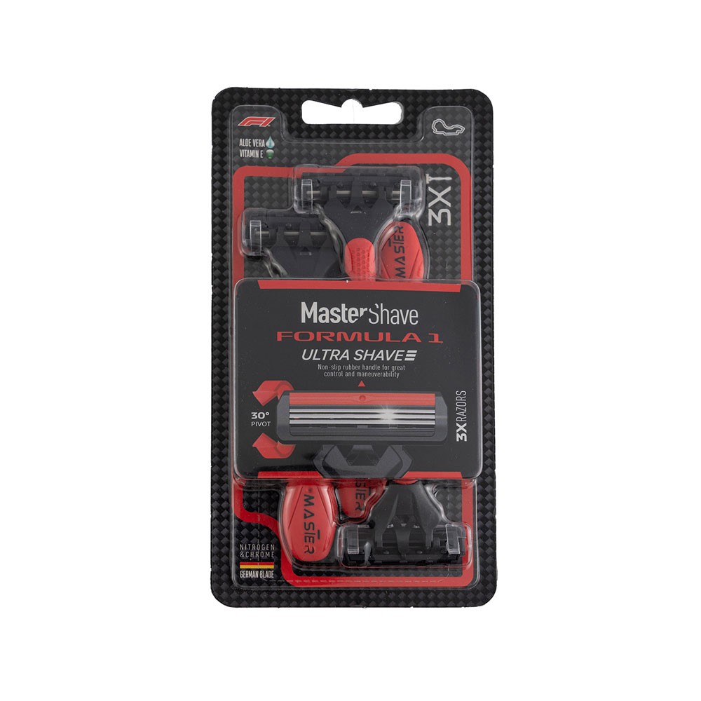 خودتراش 3 لبه مستر شیو مدل Formula 1 بسته 3عددی