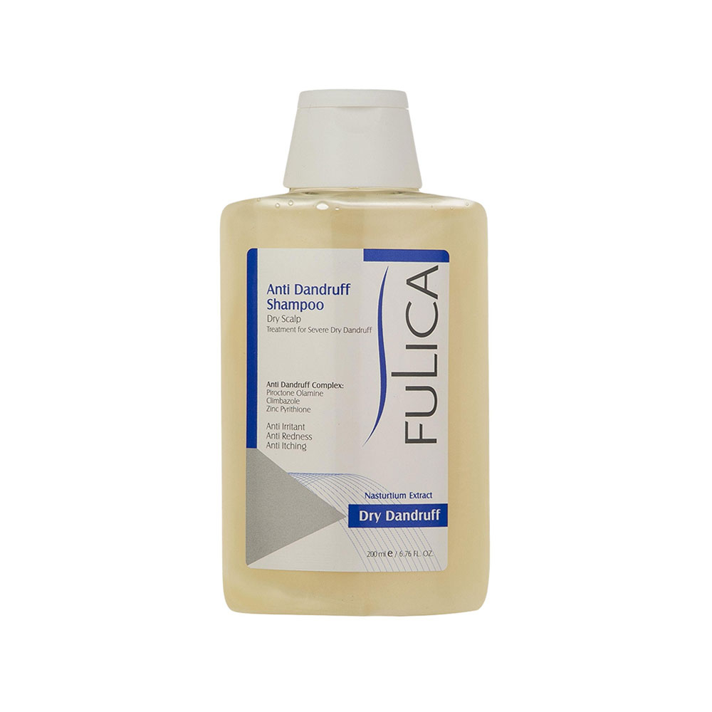 شامپو ضد شوره فولیکا مخصوص پوست سر خشک حجم 200میل