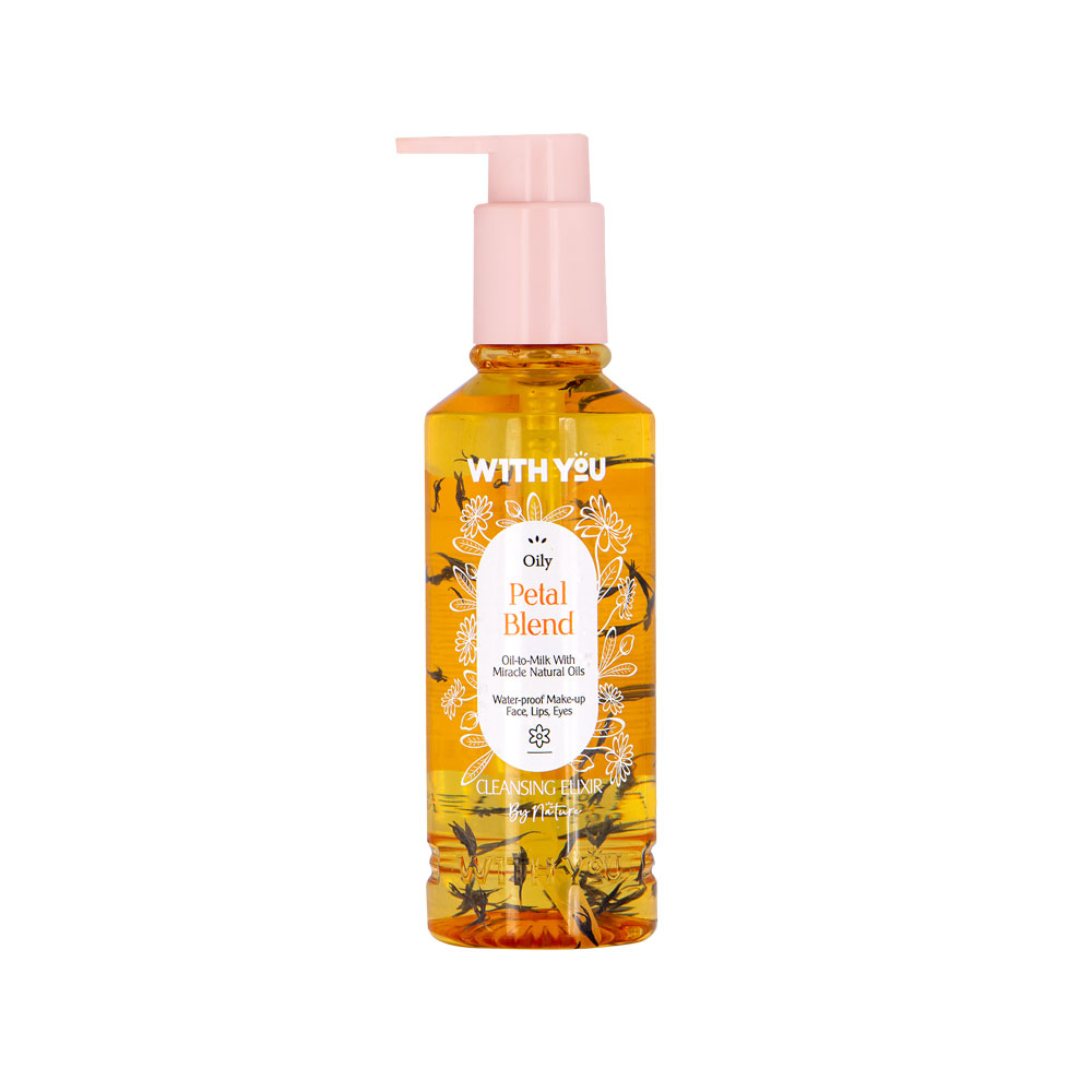 شوینده صورت و پاک کننده آرایش روغنی ویت یو مدل Petal Blendحجم200میل