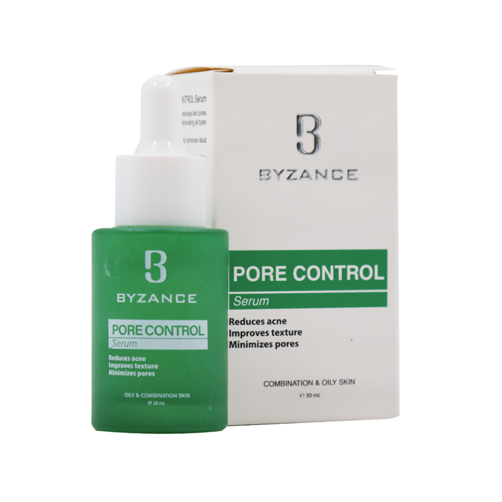 سرم کنترل کننده منافذ پوست بیزانس مناسب پوست‌ مختلط و چرب