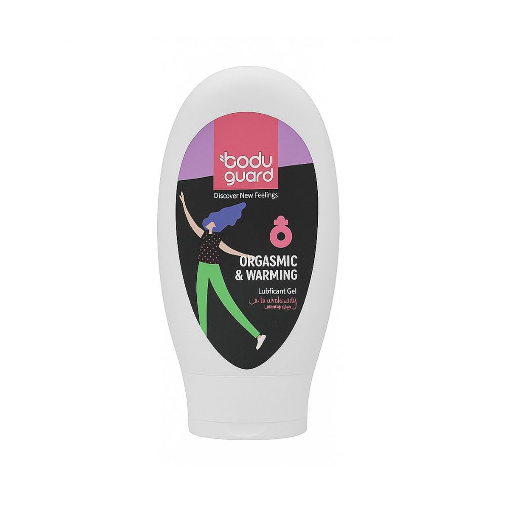 ژل لوبریکانت ارگاسم و گرم کننده بادیگارد100میل