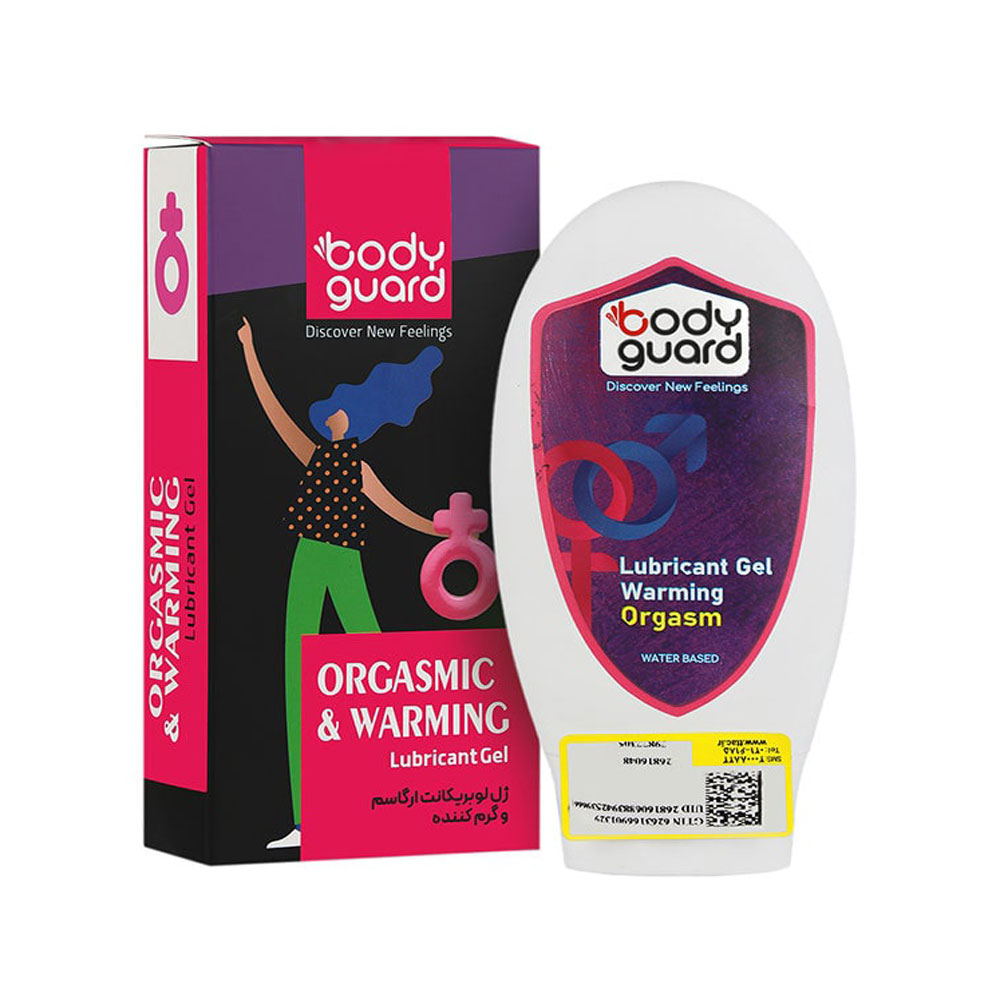 ژل لوبریکانت ارگاسم و گرم کننده بادیگارد100میل