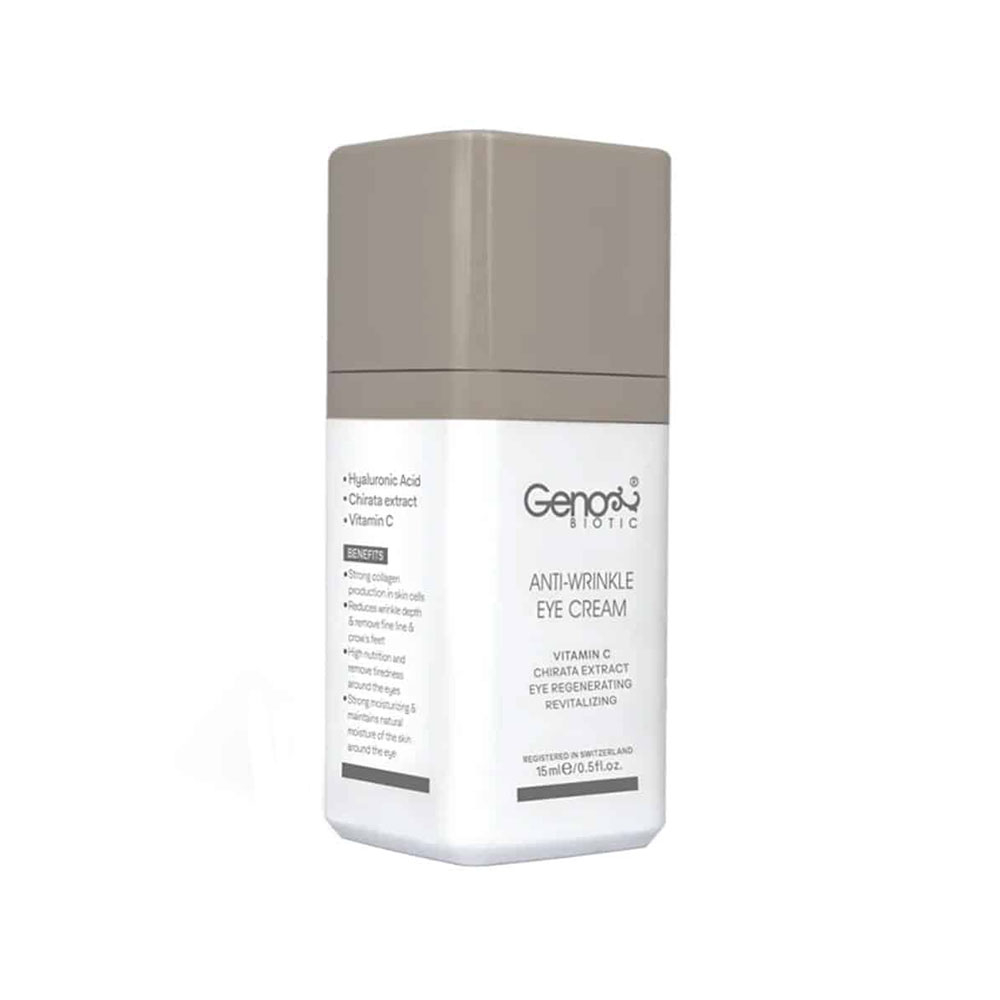 کرم ضد چروک دور چشم ژنوبایوتیک 15 میل