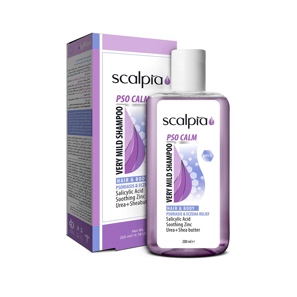 شامپو سر و بدن بسیار ملایم اسکالپیا