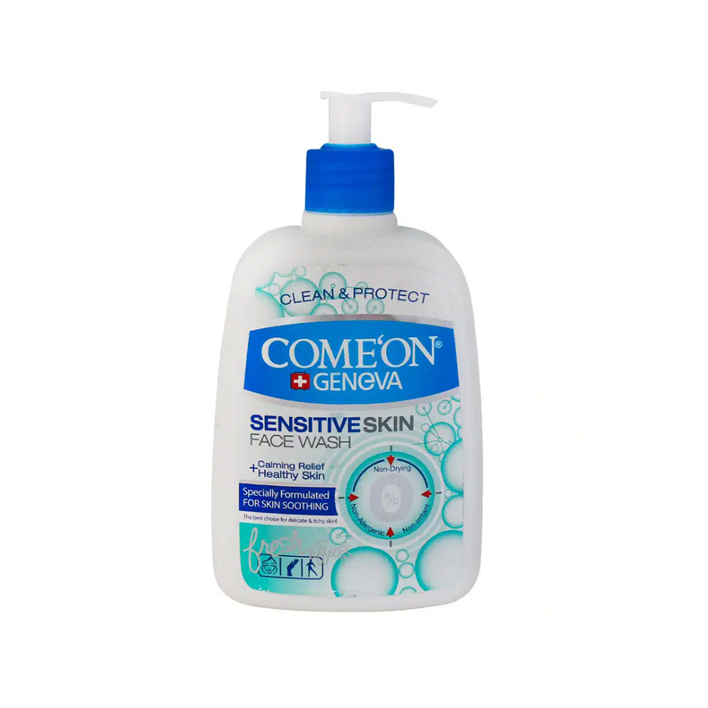 ژل شستشوی کامان مناسب پوست حساس