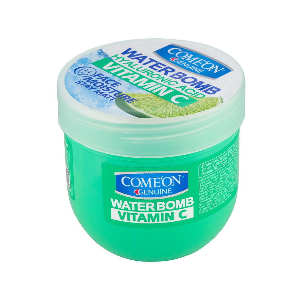 کرم آبرسان کامان مدل Water Bomb حاوی ویتامین سی 200 میل