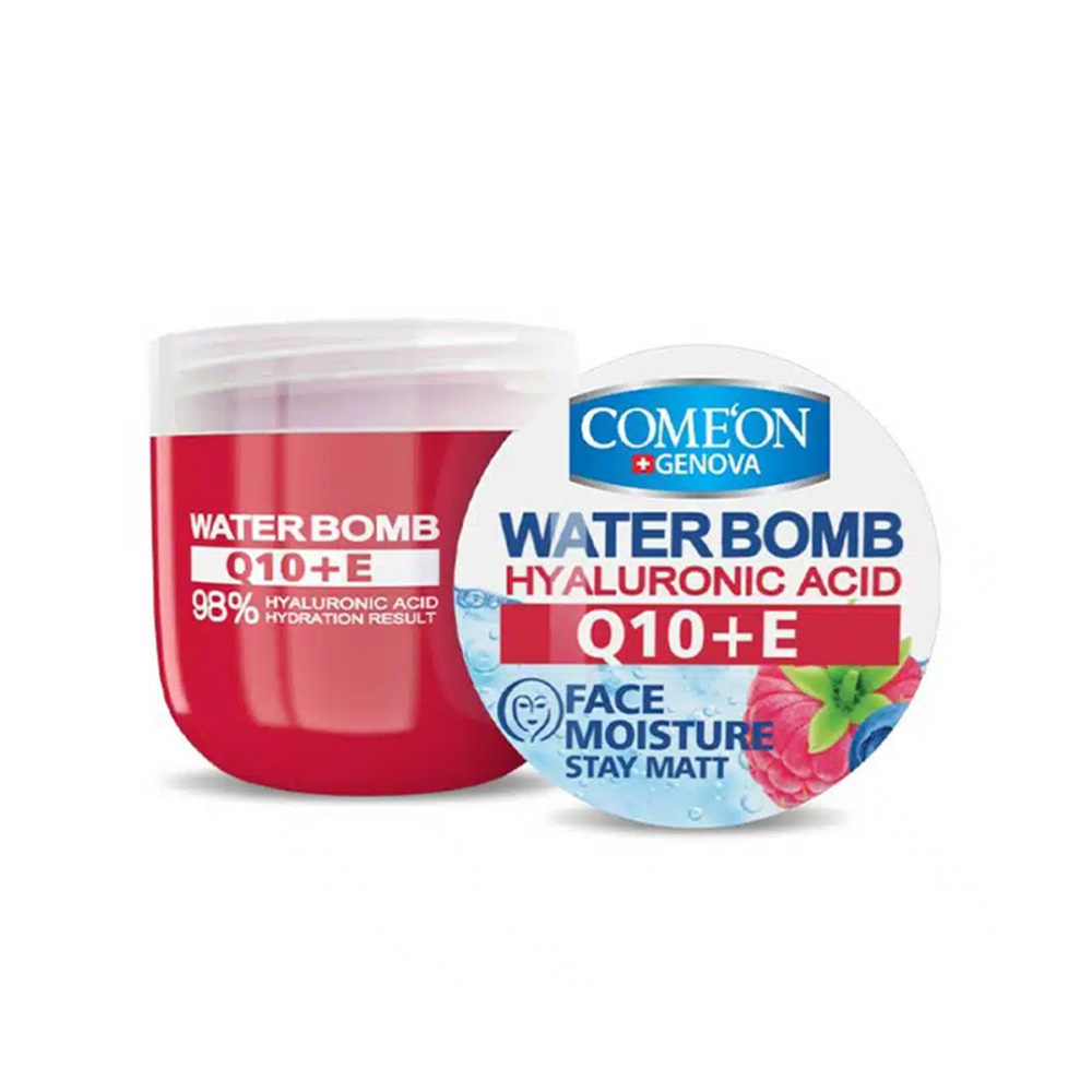 کرم آبرسان کامان مدل Water Bomb حاوی کو آنزیم Q10 حجم 200 میل