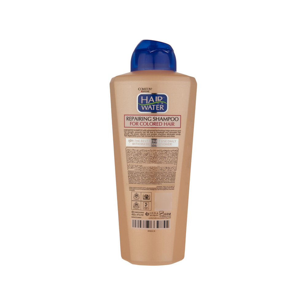 شامپو  هیر واتر کامان مناسب موی رنگ شده