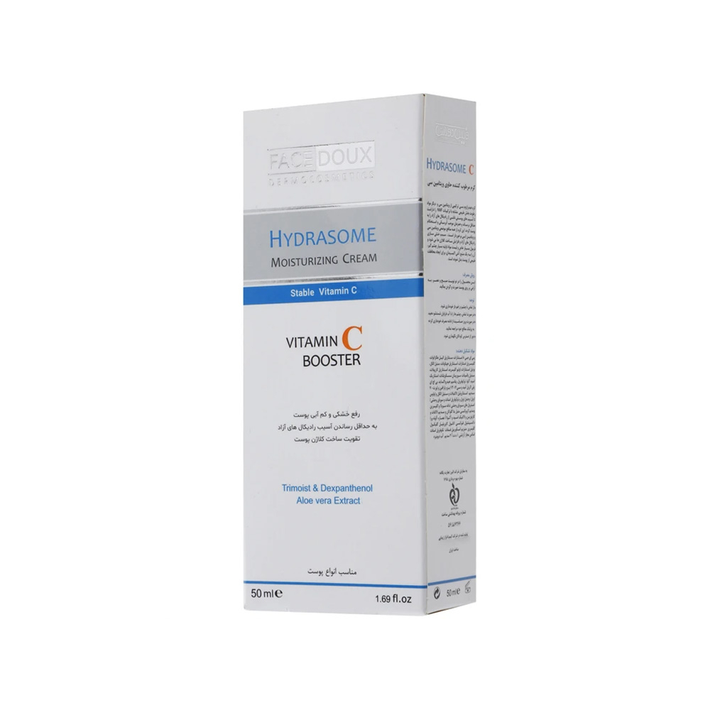 کرم مرطوب کننده فیس دوکس هیدرازوم حاوی ویتامین C حجم 50 میل