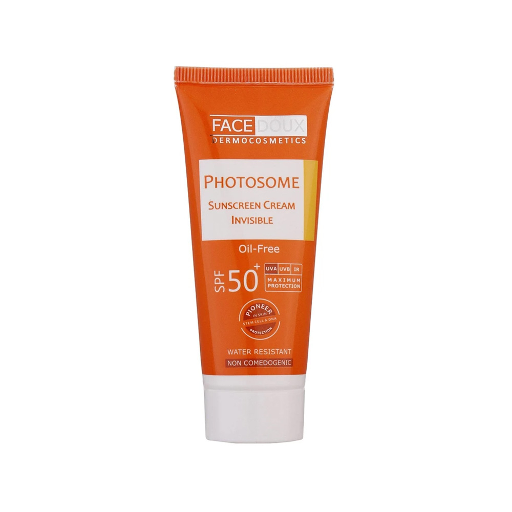 کرم ضد آفتاب بی رنگ SPF50 فیس دوکس فتوزوم 40 میل