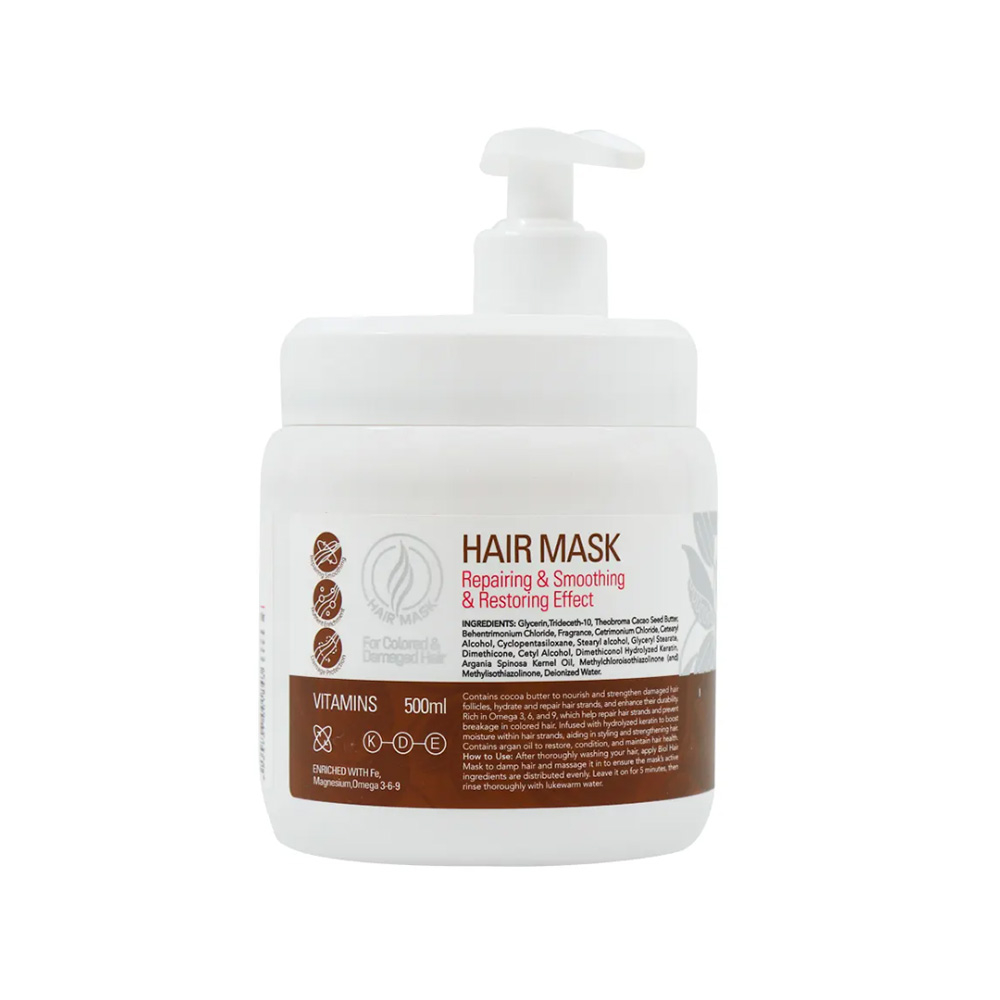 ماسک مو کاکائو بیول مناسب موی رنگ شده و آسیب دیده