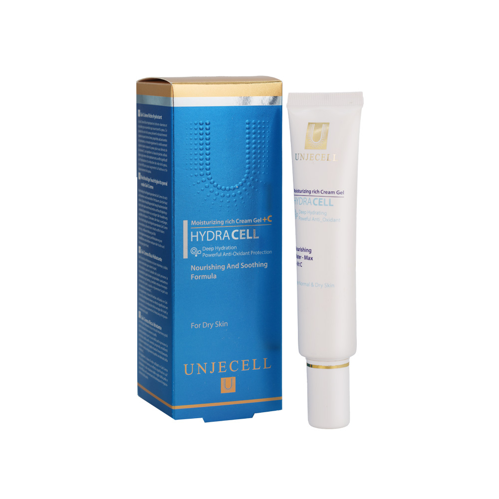 کرم ژل آبرسان ویتامین سی آنژسل مدل Hydracell مناسب پوست نرمال تا خشک 40میل