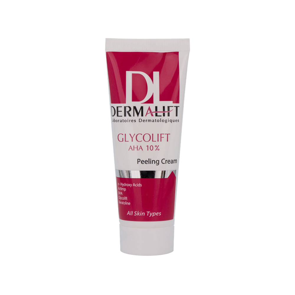 کرم لایه بردار درمالیفت مدل Glycolift حاوی 10درصد اسید میوه