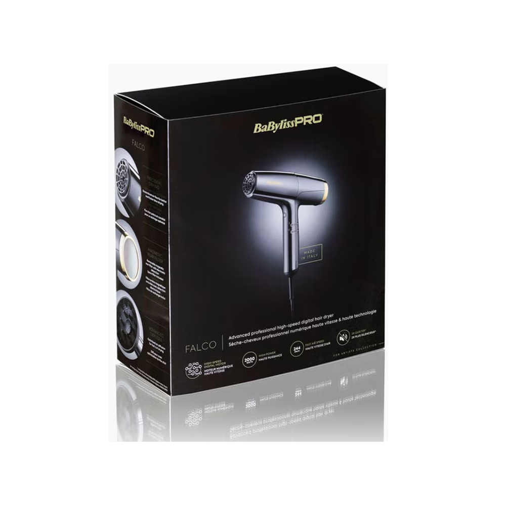 سشوار حرفه ای فالکو طلایی بابلیس پرو مدل BAB8550E