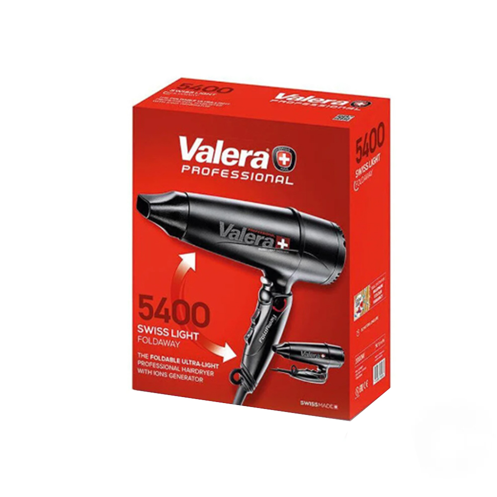 سشوار حرفه‌ ای والرا  Swiss Light مدل 5400T Fold Away Inoic