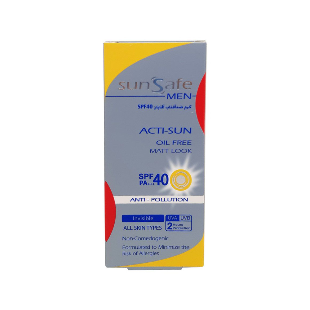 کرم ضد آفتاب SPF40 آقایان سان سیف