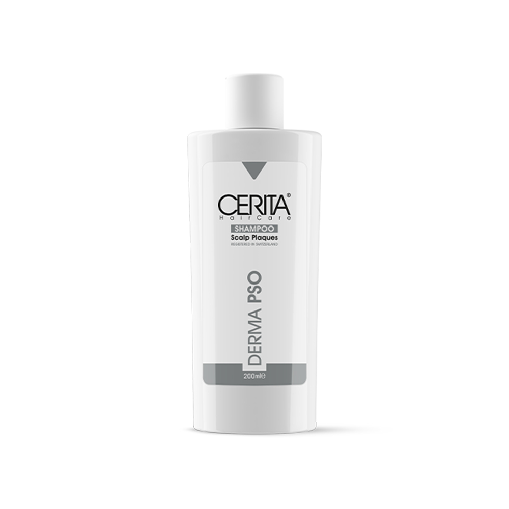 شامپو پسوریازیس سریتا مدل Derma PSO حجم 200میل