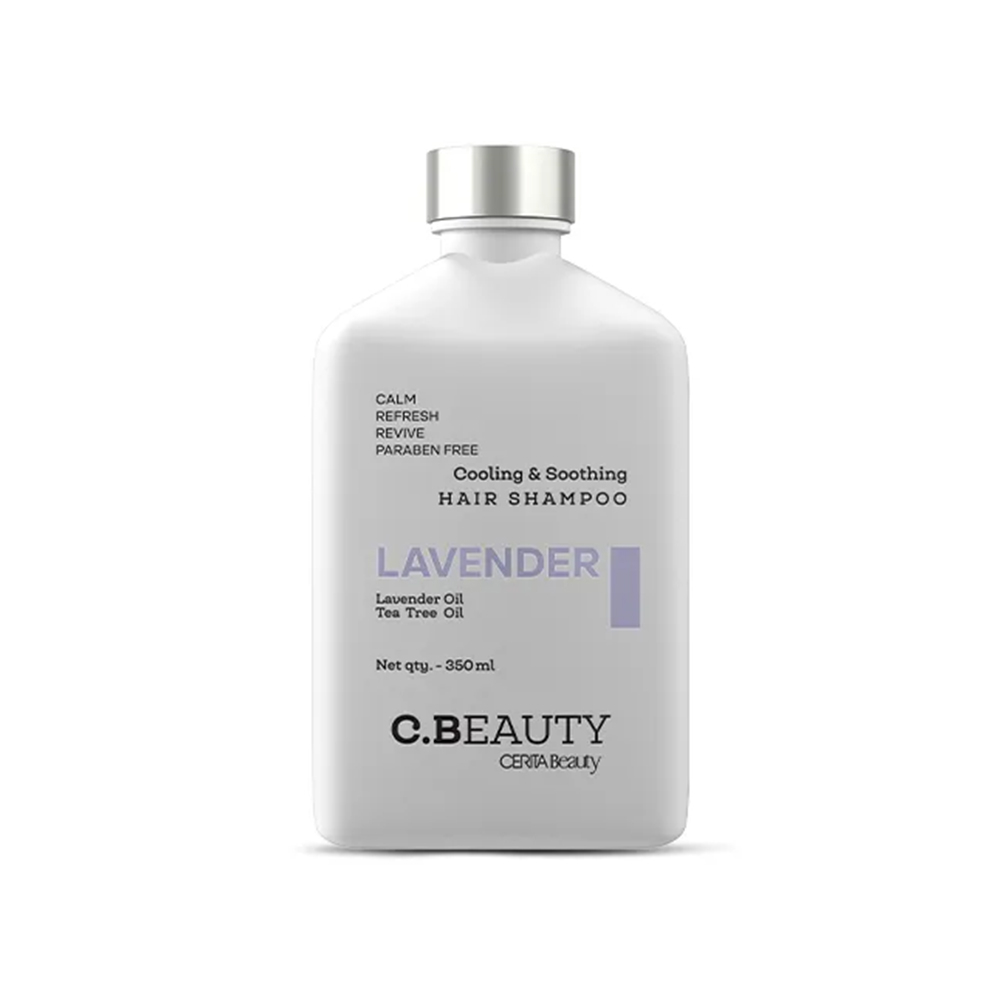 شامپو خنک کننده و آرام بخش سی بیوتی حاوی لوندر ۳۵۰ میل