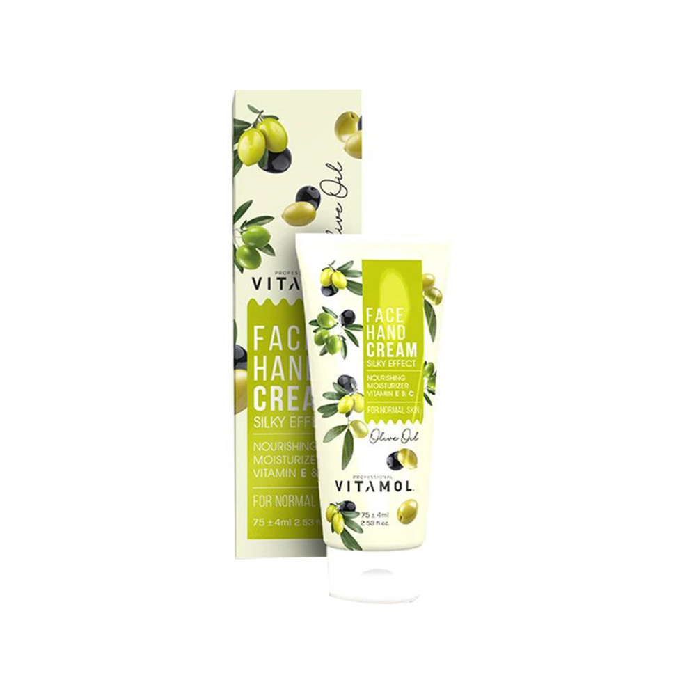 کرم دست و صورت ویتامول حاوی  روغن زیتون