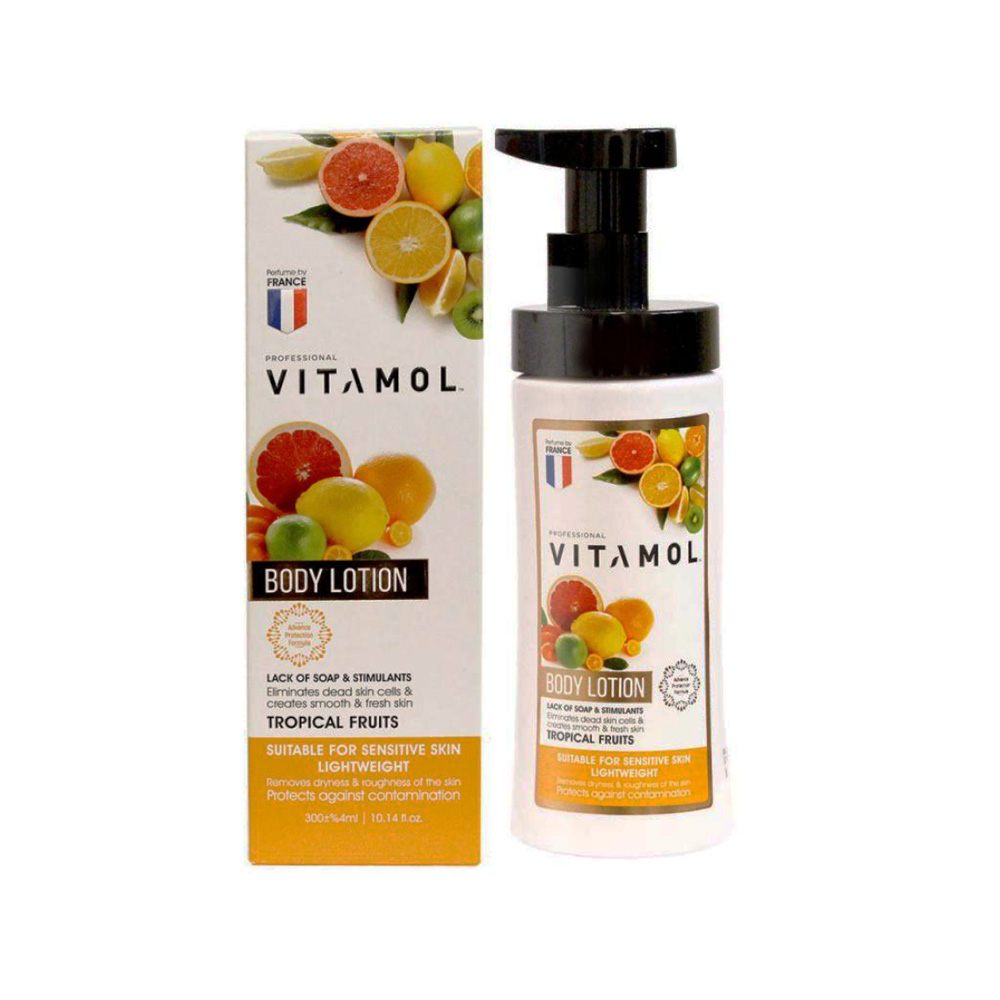 لوسیون بدن ویتامول با رایحه میوه های استوایی