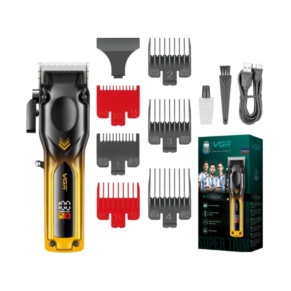 ماشین اصلاح سر و صورت وی جی آر مدل V-656