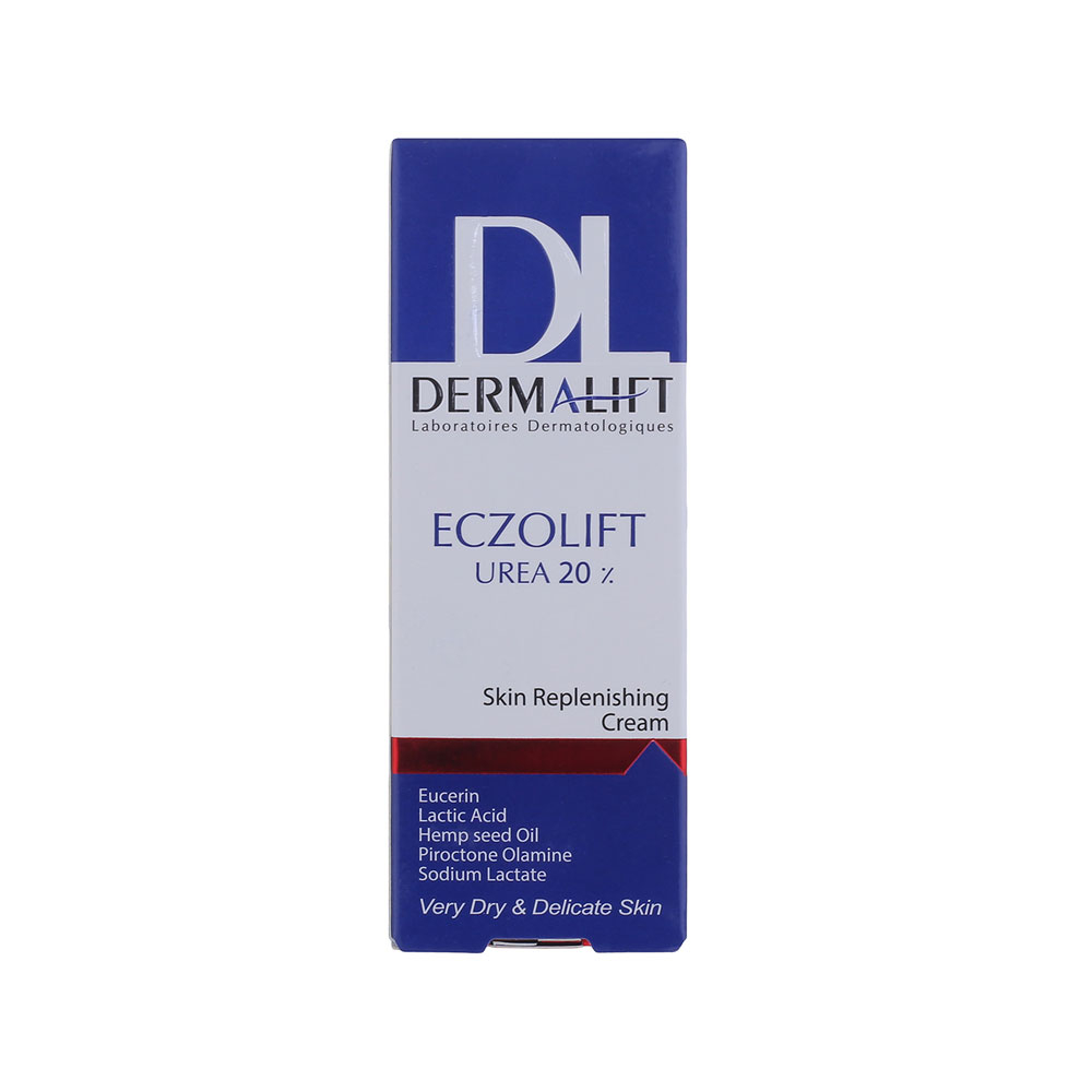 کرم مرطوب کننده درمالیفت حاوی اوره 20% مدل Eczolift حجم40میل