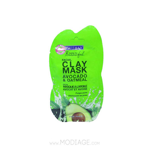 ماسک صورت مسافرتی خاک رسی جو و آووکادو_Freeman Avocado & Oatmeal Clay Facial Mask