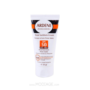 کرم ضد آفتاب SPF50 مناسب پوست چرب بی رنگ آردن Ardene