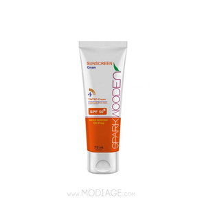 Spark Wooden SPF50+ Sunscreen Cream For All Skin 75 Ml 